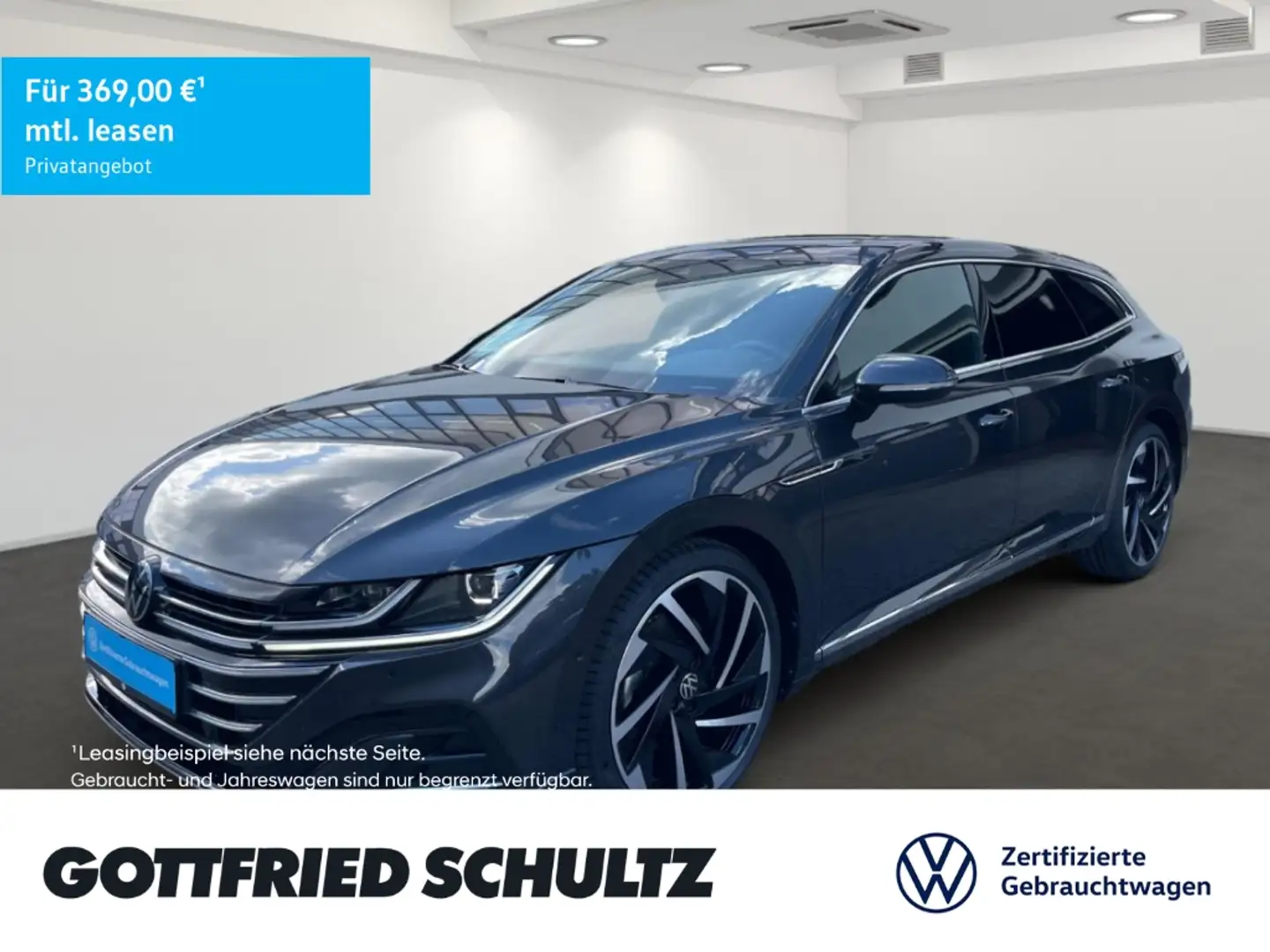 Volkswagen Arteon Shooting Brake 2.0 TDI DSG LED NAV R-Line PANO KAM Gris - 1