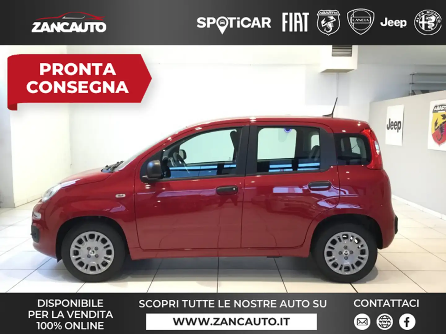 Fiat Panda S9 1.0 Hybrid Panda - PROMO LUGLIO + TARGA Rosso - 1