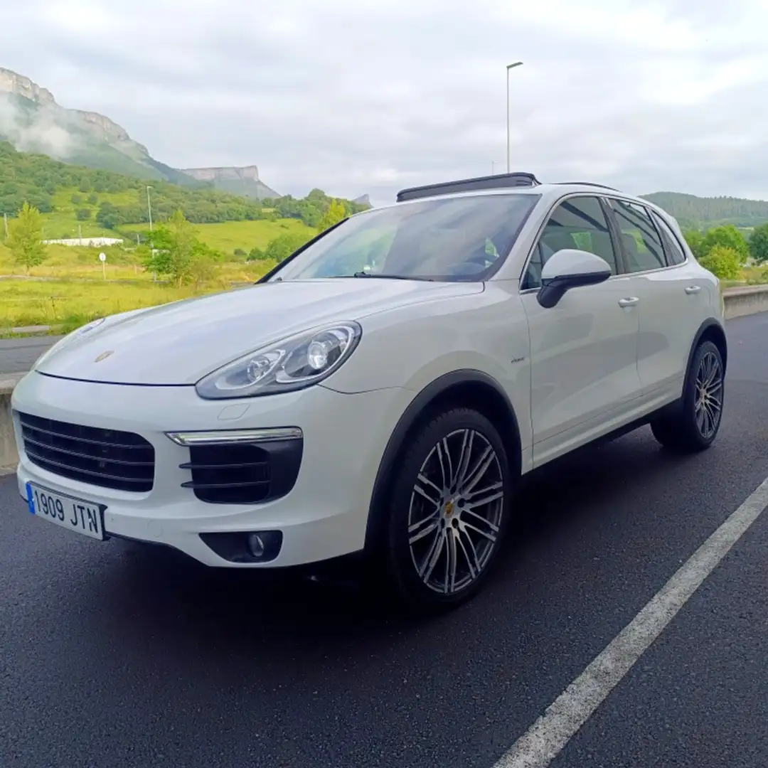 Porsche Cayenne Diesel Aut. Blanco - 1