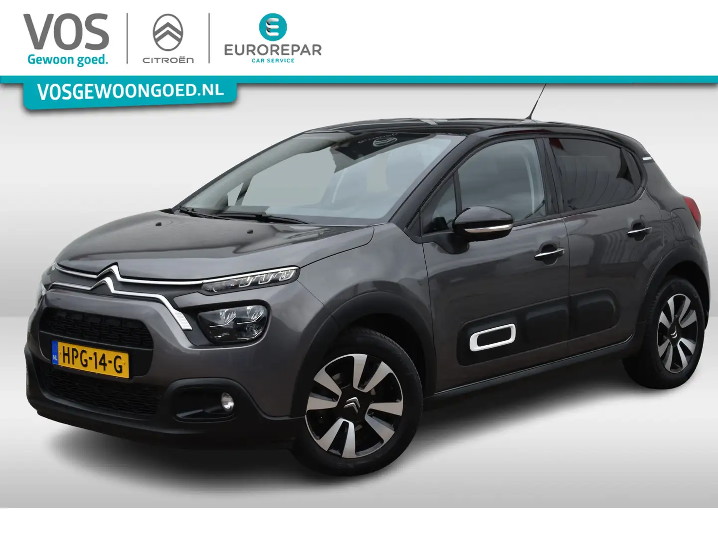 Citroen C3 PureTech 110 Shine Airco | Apple carplay | Parkeer Grijs - 1