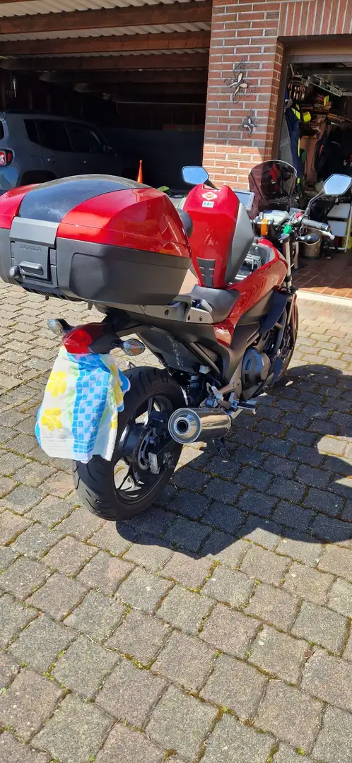Honda NC 750 SD Automatik, Garmin Navi, Topcase Rot - 2