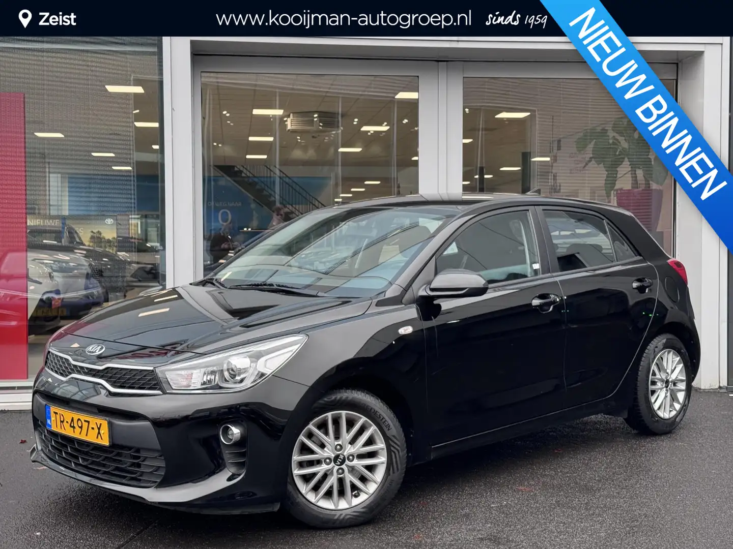 Kia Rio 1.0 TGDI DynamicLine Parkeercamera | Lichtmetalen Zwart - 1
