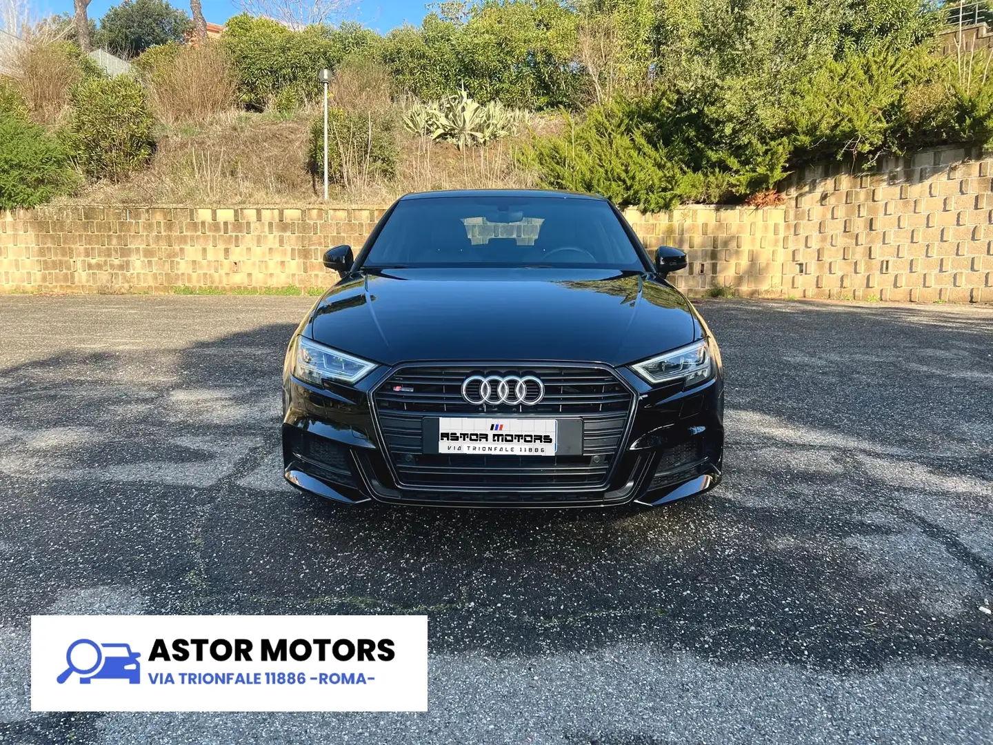 Audi A3 A3 Sportb. TDi Sport 150cv Autom. S-line Strafull Schwarz - 2