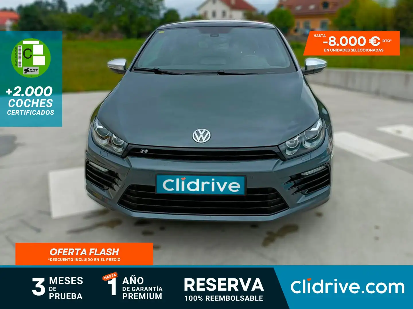 Volkswagen Scirocco 2.0 TSI R 206kW Gris - 1