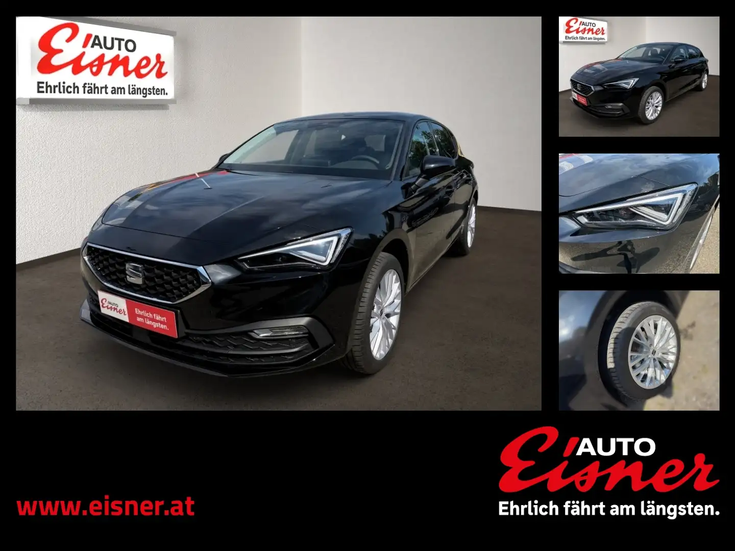 SEAT Leon 1.5 TSI Style Edition ABS ESP Noir - 1