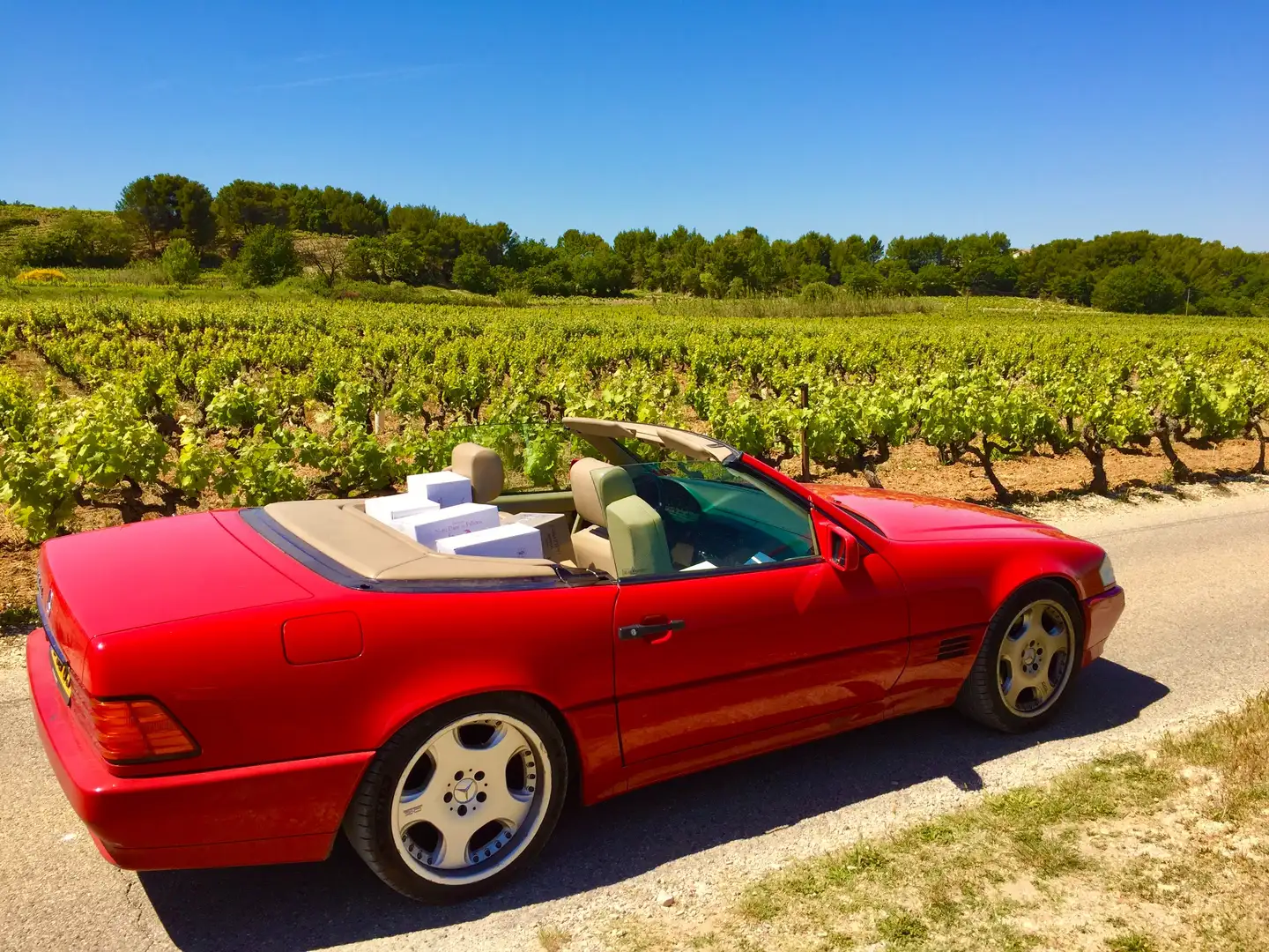 Mercedes-Benz SL 300 300 SL-24  Aut4 Rood - 1