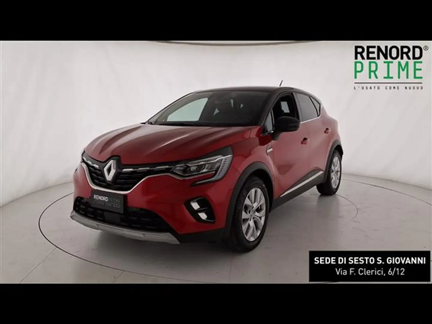 Renault Captur 1.6 E-Tech hybrid Intens 145cv auto Rosso - 1
