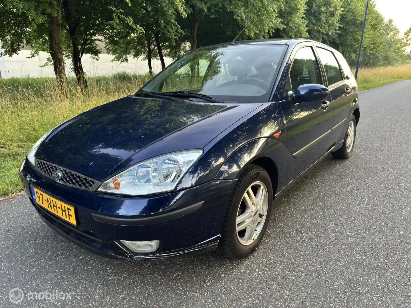 Ford Focus 1.6-16V Trend*NAP*NEW APK 07/26*AIRCO*ELEK. RAMEN Albastru - 1