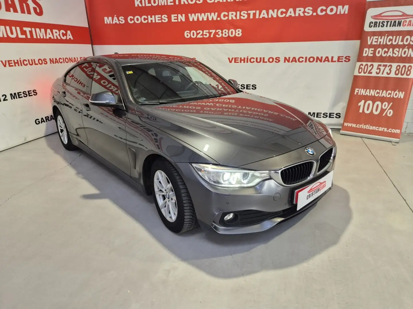 BMW 418 418d Gran Coupé Grigio - 2