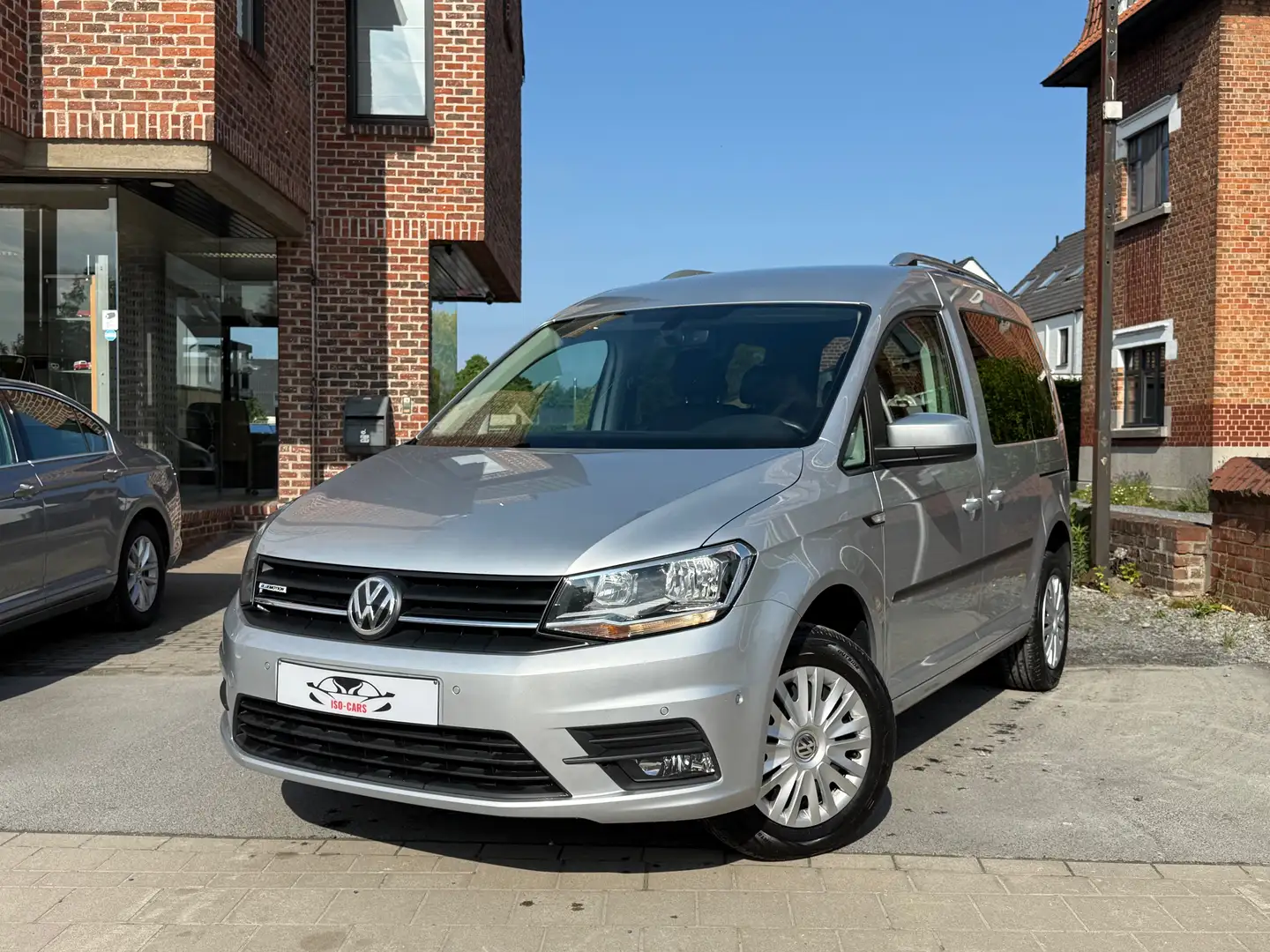 Volkswagen Caddy 1.4 TGI CNG DSG (EU6B) // NAVI // AIRCO // Zilver - 1