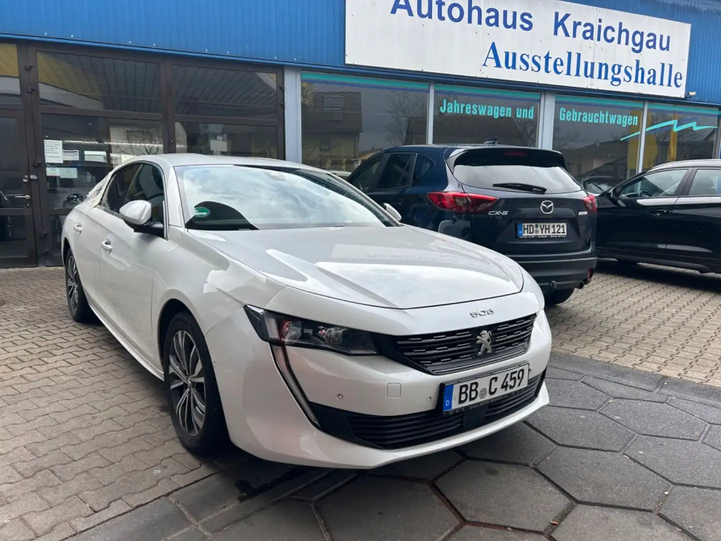 Peugeot 508 Allure Automatik PDC Kamera Navi Keyless Led Weiß - 1