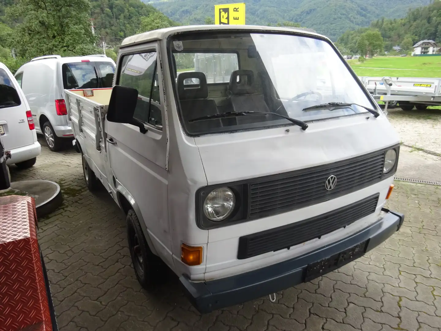 Volkswagen T3 245 Pritsche Ds. Білий - 2