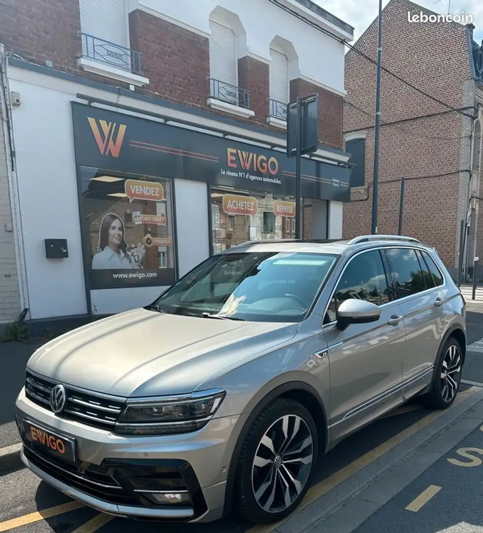 Volkswagen Tiguan 2.0 TDI 150 Carat R-line Gris - 1