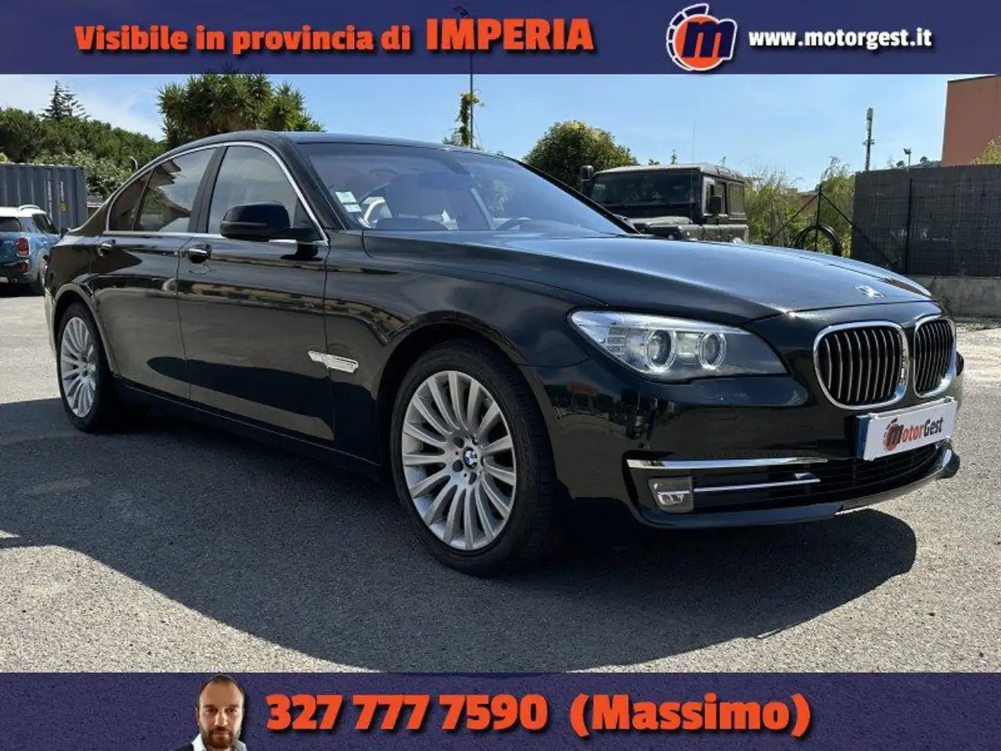 BMW 730 d xDrive Luxury Negro - 1