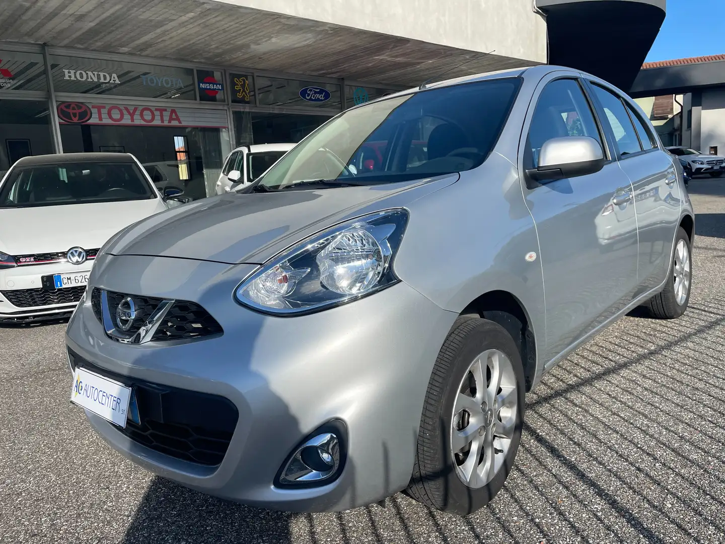 Nissan Micra Micra IV 2013 1.2 Acenta Km 29.000 !! Zilver - 1