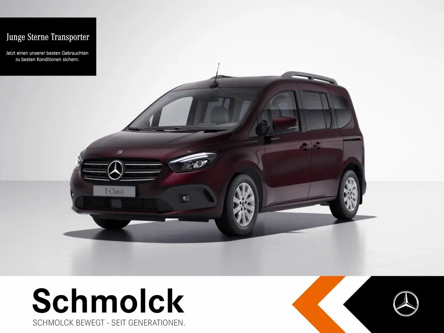 Mercedes-Benz T-Class T 180 PROGRESSIVE+LED+MBUX+KYLSGO+CAM+SPUR+TOTW Kırmızı - 1