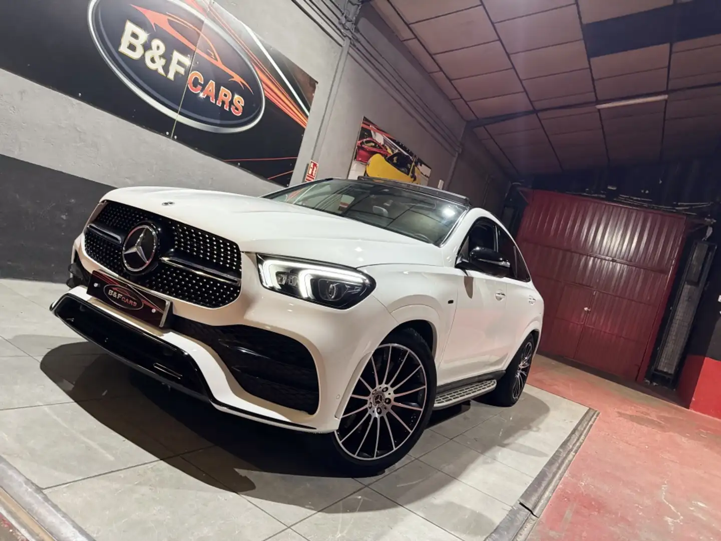 Mercedes-Benz GLE 350 Coupé 350de 4Matic Aut. Blanco - 1