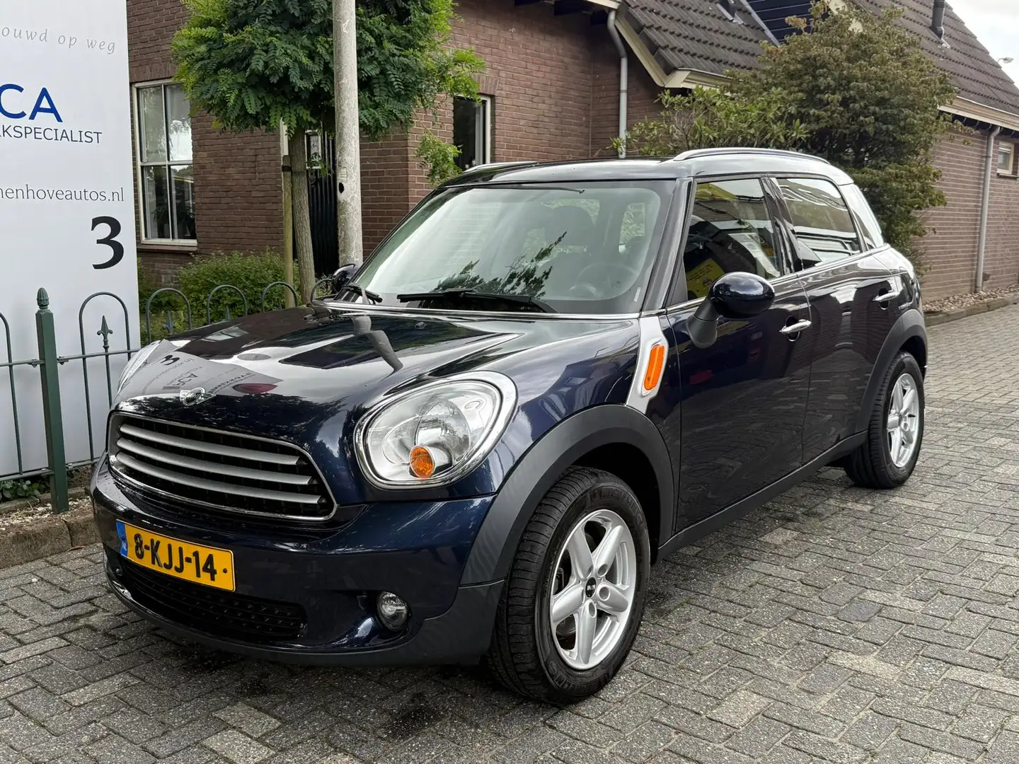 MINI Cooper Countryman Mini 1.6 Business Line Navi/Alu wielen/Airco Modrá - 2