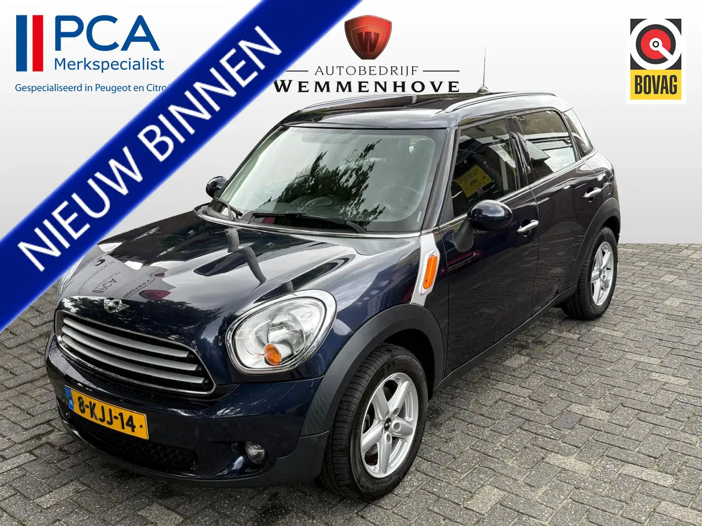MINI Cooper Countryman Mini 1.6 Business Line Navi/Alu wielen/Airco Blue - 1