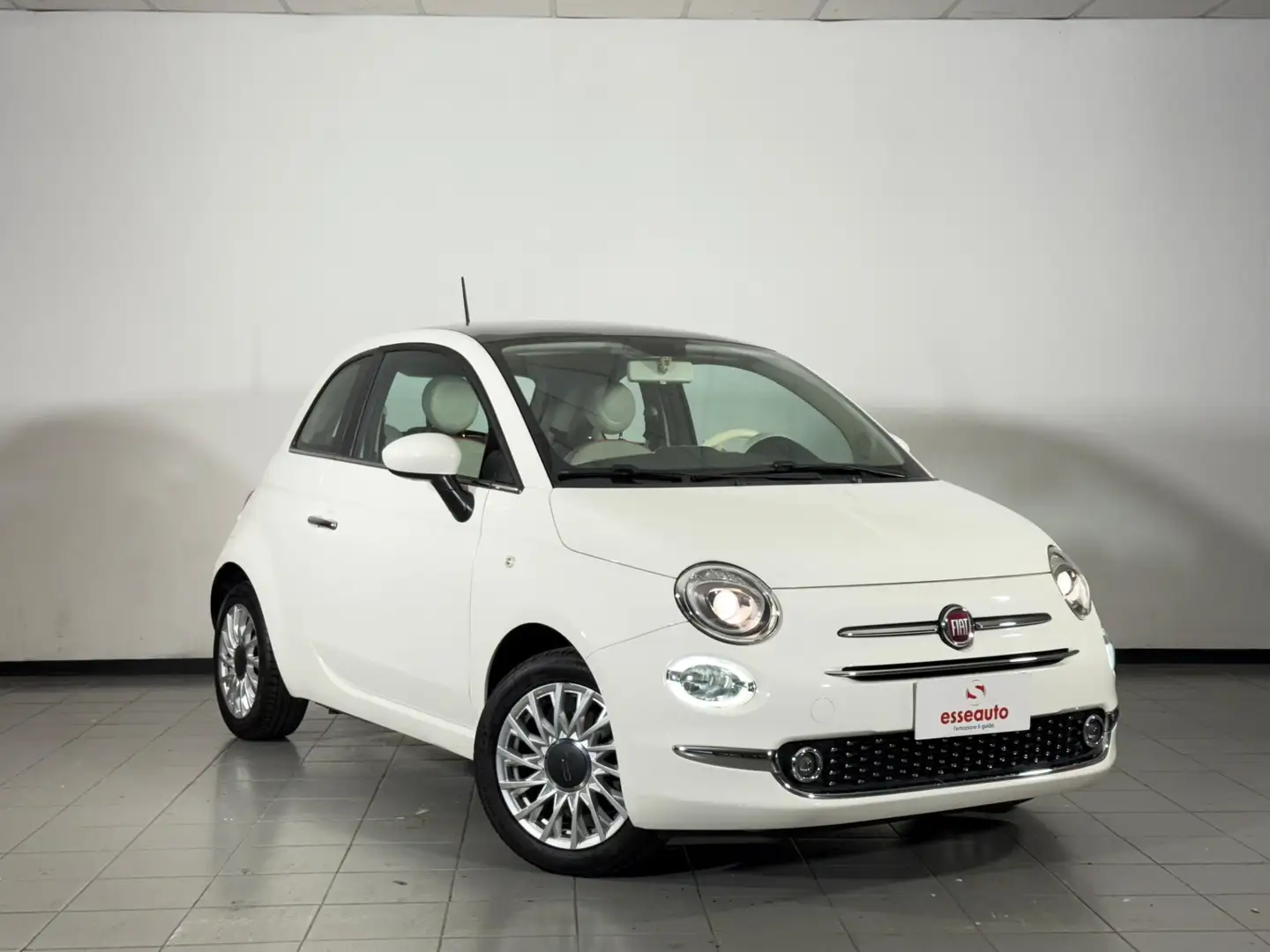 Fiat 500 1.2 Lounge Bianco - 1