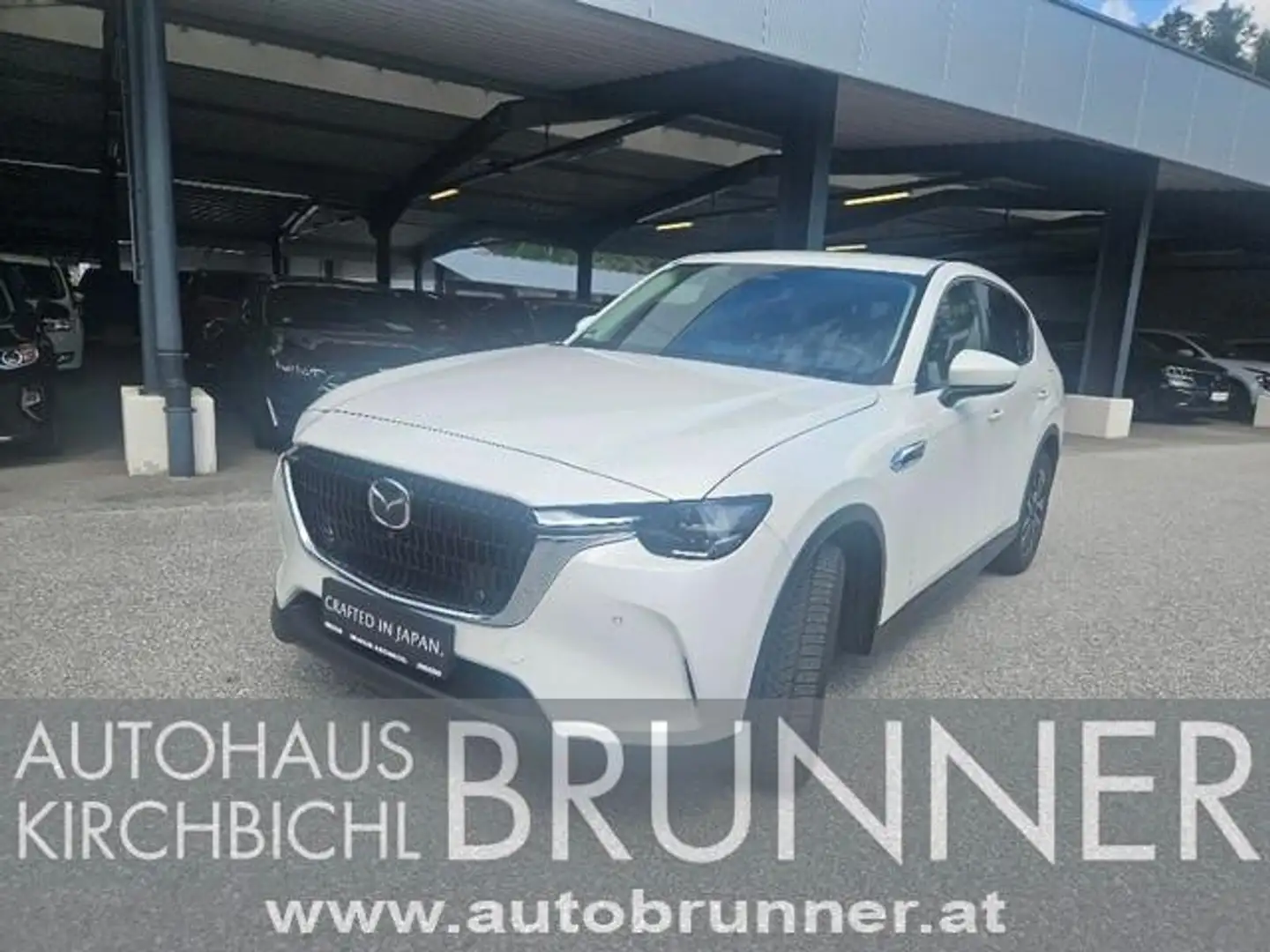 Mazda CX-60 2.5L e-SKYACTIV PHEV AWD EXCLUSIVE CON/DRI Aut. Weiß - 1