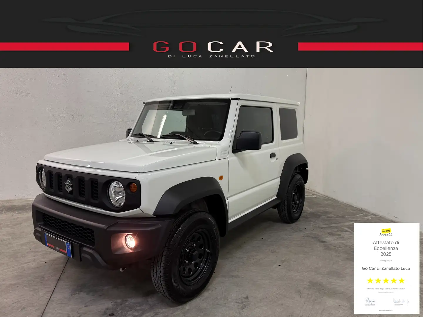 Suzuki Jimny 1.5 Pro 4wd NETTO IVA FATTURABILE AUTOCARRO N1 Bianco - 1