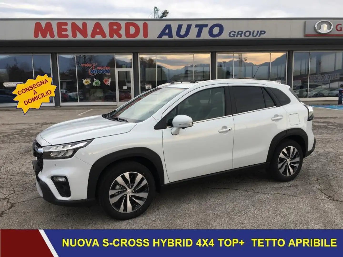 Suzuki S-Cross 1.4 Hybrid 4WD AllGrip Top+ TETTO APRIBILE Bianco - 1