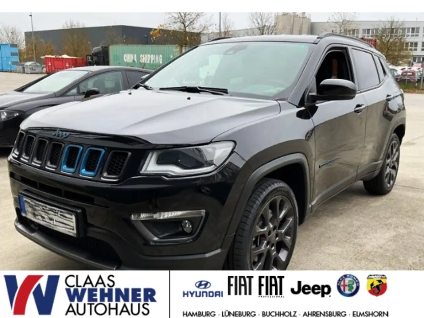 Jeep Compass S Plug-In Hybrid 4WD 1.3 (241 PS) Navi UConnect EU Schwarz - 1