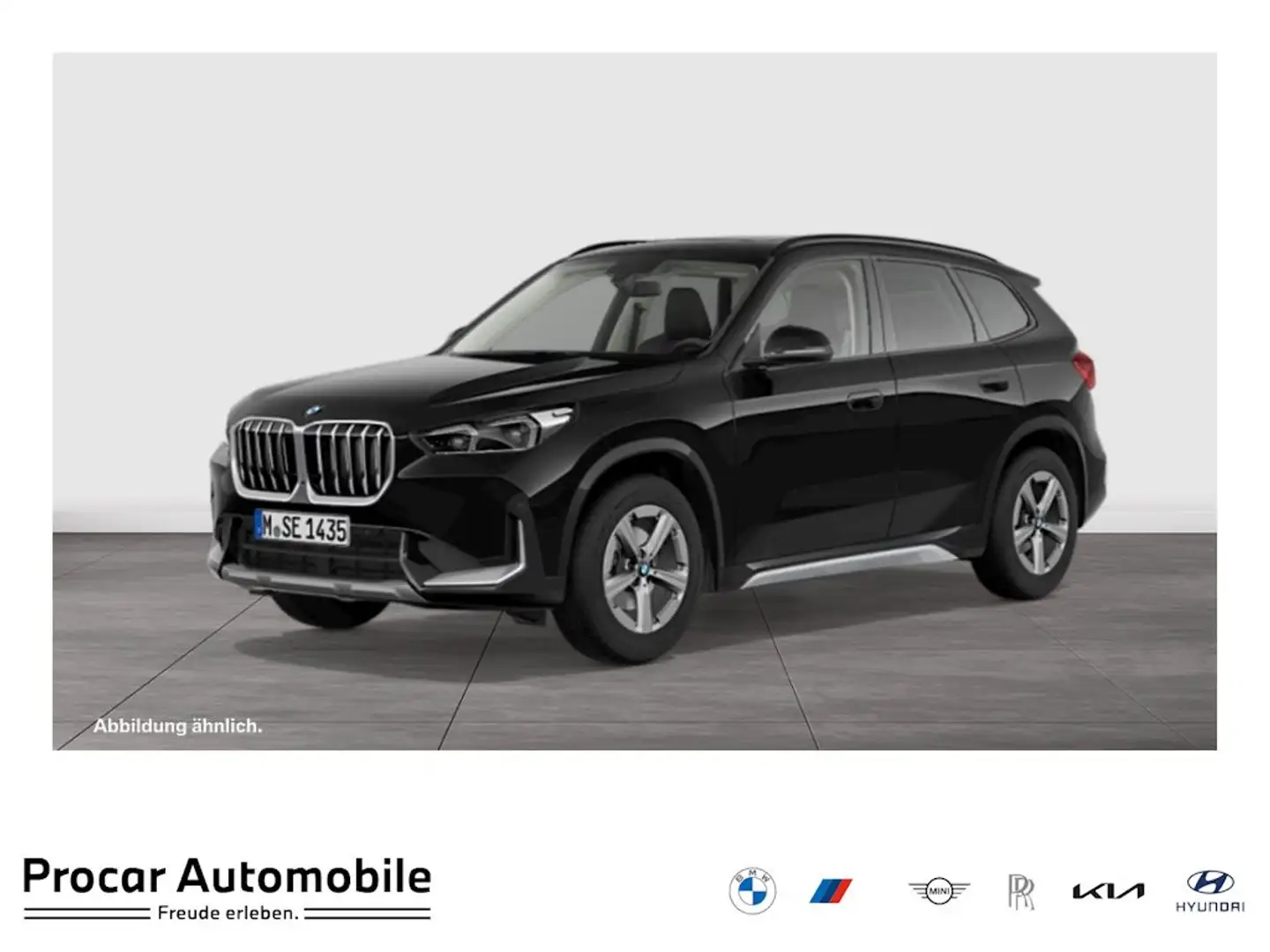 BMW X1 sDrive18i xLine+DA+PA+AHK+SHZ+DAB+LED Schwarz - 1