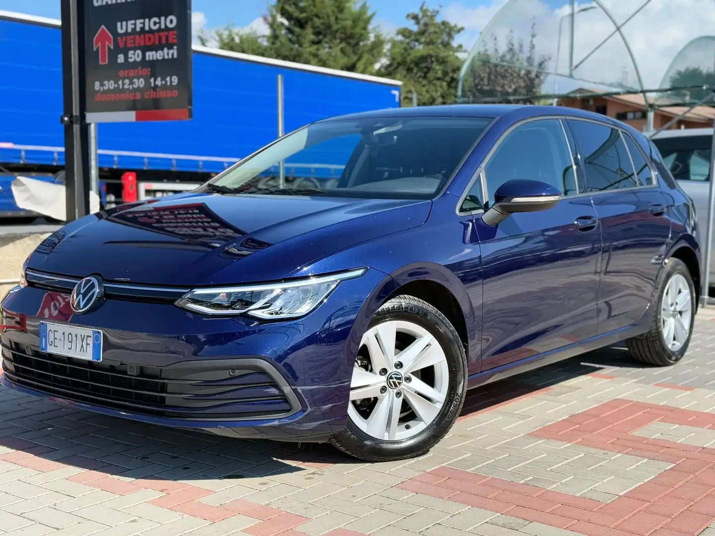 Volkswagen Golf Golf 2.0 TDI 150 CV DSG SCR Life Bleu - 2