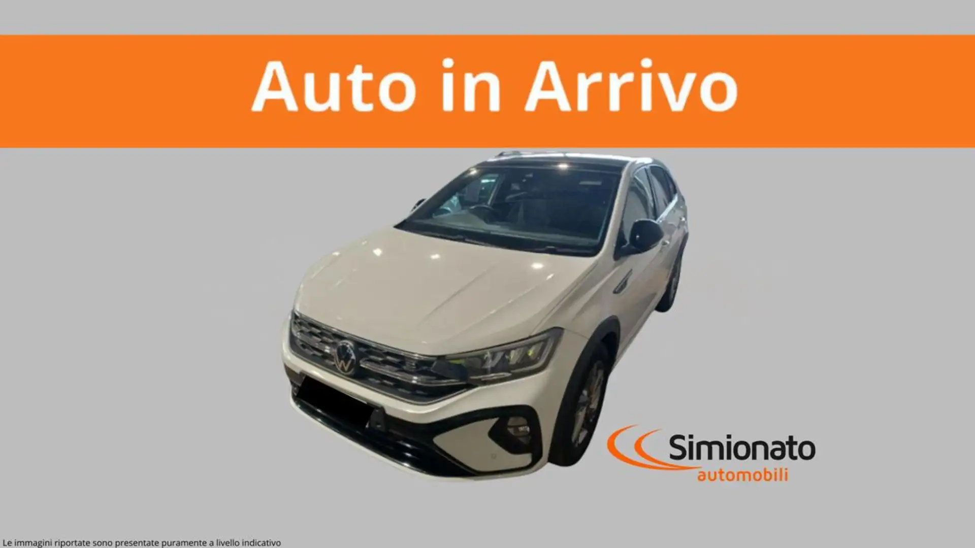 Volkswagen Taigo 1.0 TSI 115 CV DSG R-Line Blanc - 1