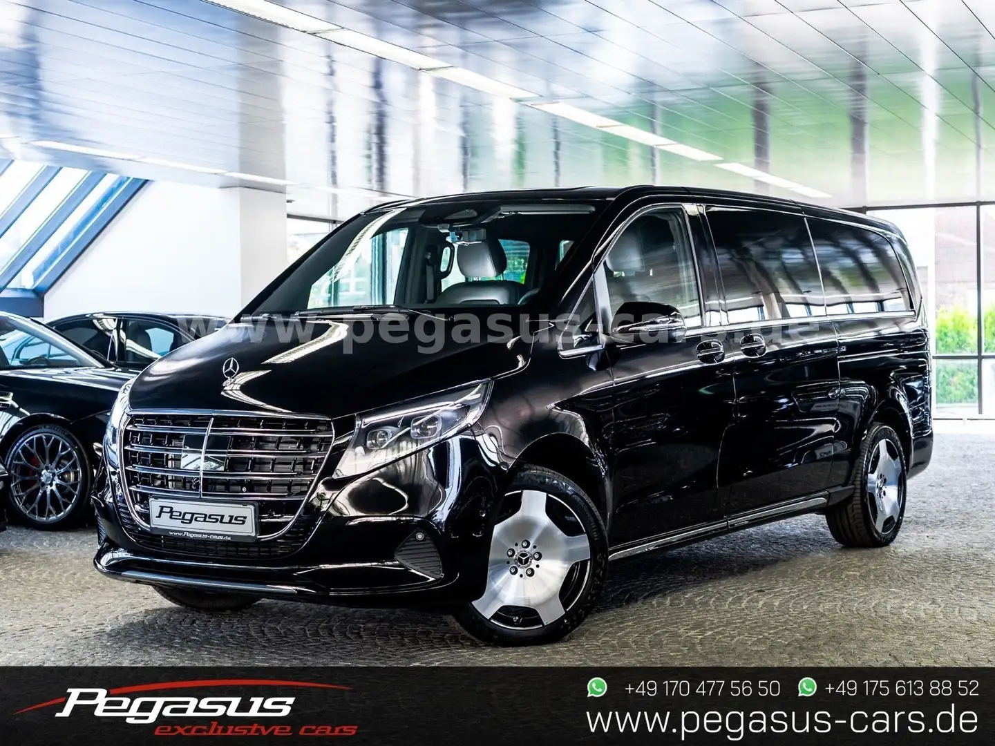 Mercedes-Benz V 300 PETROL*7Seats*EXCLUSIVE*extralang*BURMESTE Black - 1