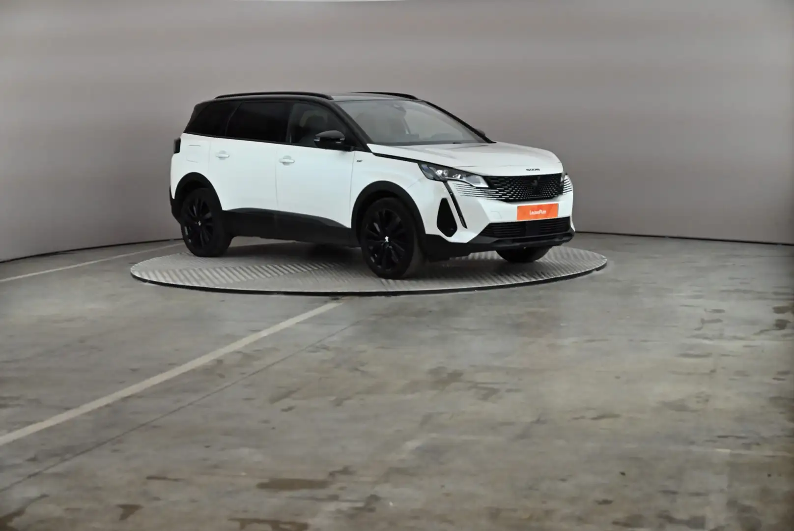 Peugeot 5008 1.5 BlueHDi GT EAT8 Black Ed. 7Pl. LEDER/ALCANTARA Blanc - 1