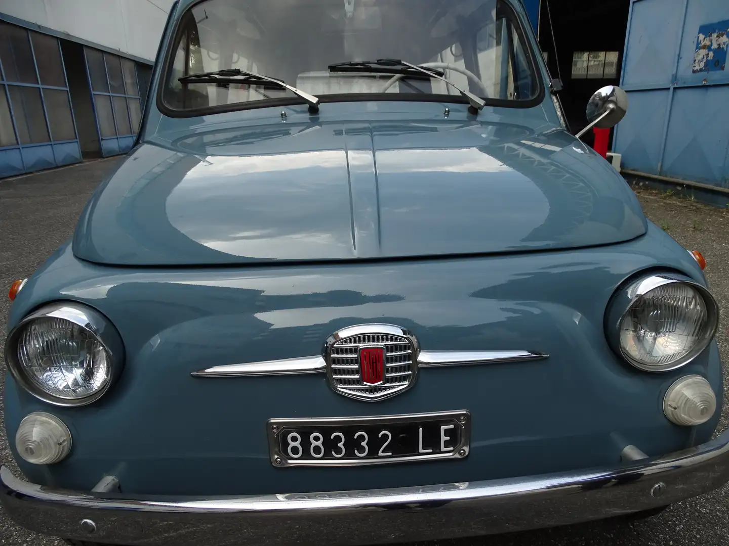 Fiat 500 GIARDINIERA Bleu - 1