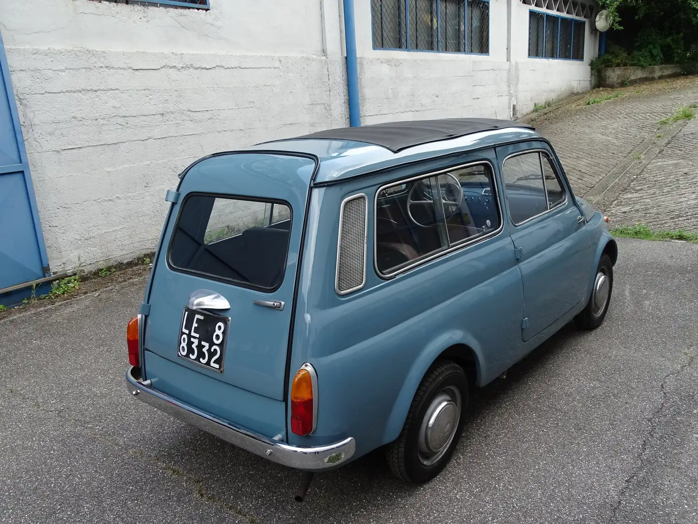 Fiat 500 GIARDINIERA Modrá - 2