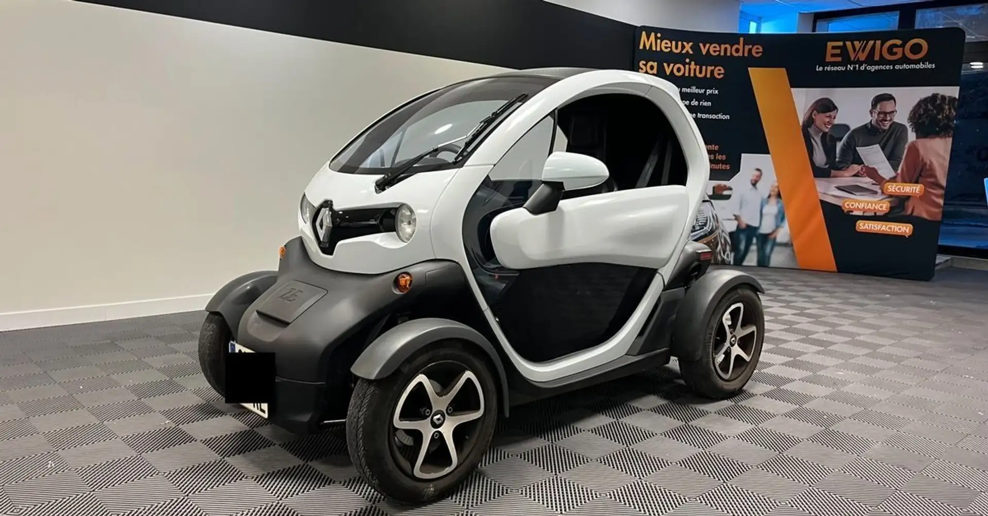 Renault Twizy ze 5 6.1kwh 45kmh achat-integral intens bva Blanc - 2