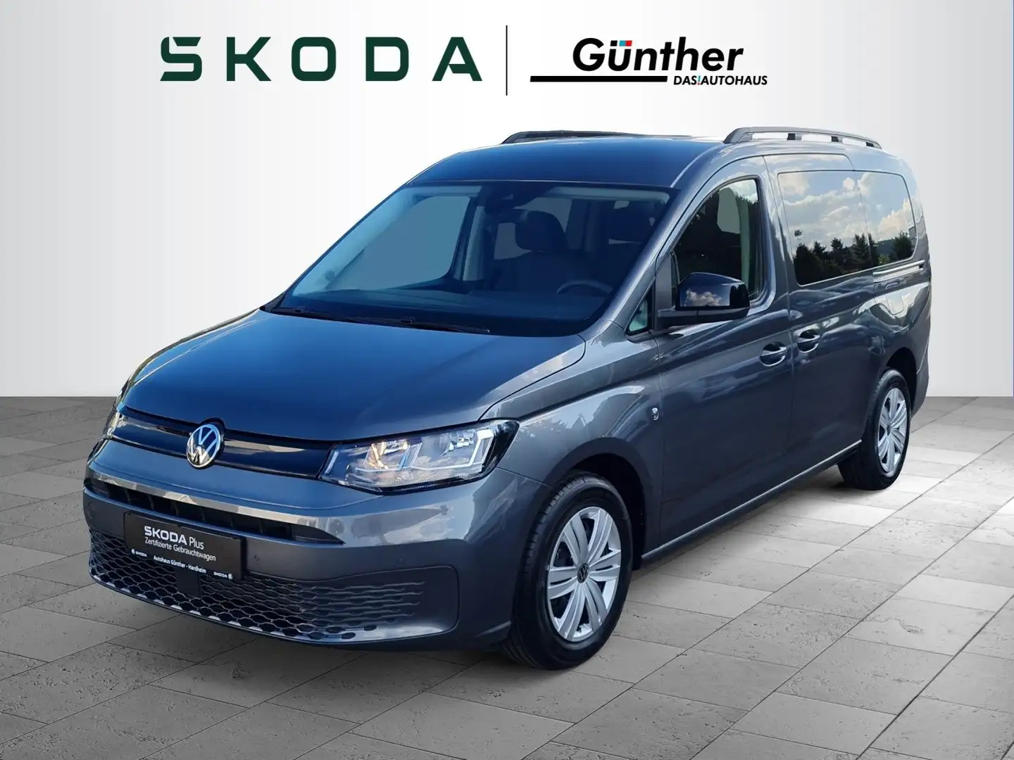 Volkswagen Caddy 2.0 TDI DSG +SHZ+KAMERA+7-SITZER Gris - 2