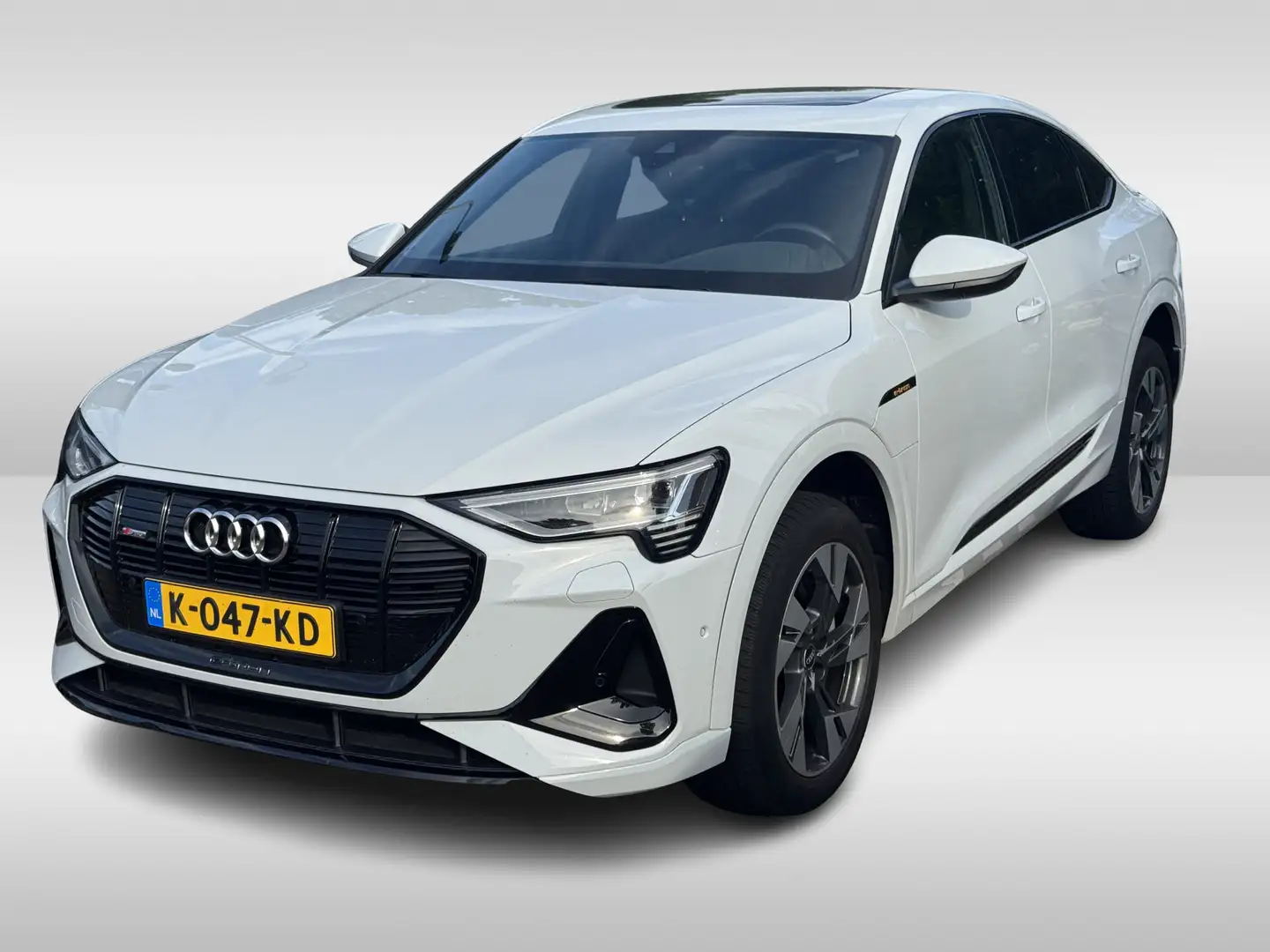 Audi e-tron Sportback 50 quattro S edition 71 kWh / Panoramada Wit - 1