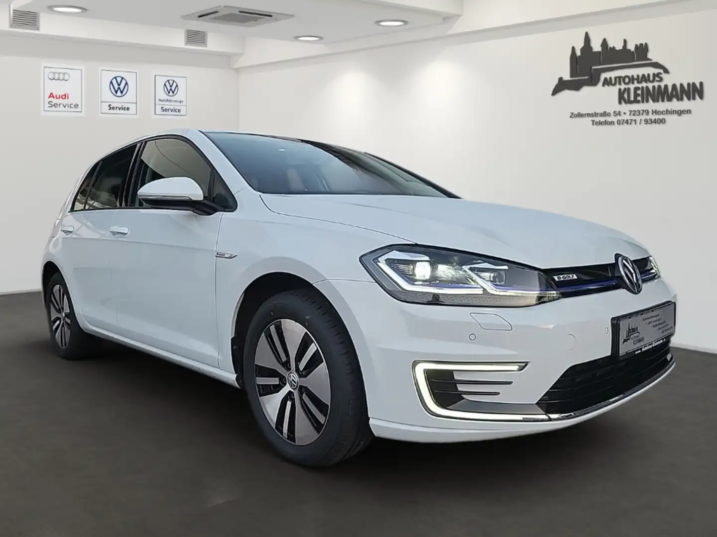Volkswagen Golf VII e-Golf KLIMA,ALU,LED,Navigation , Weiß - 2