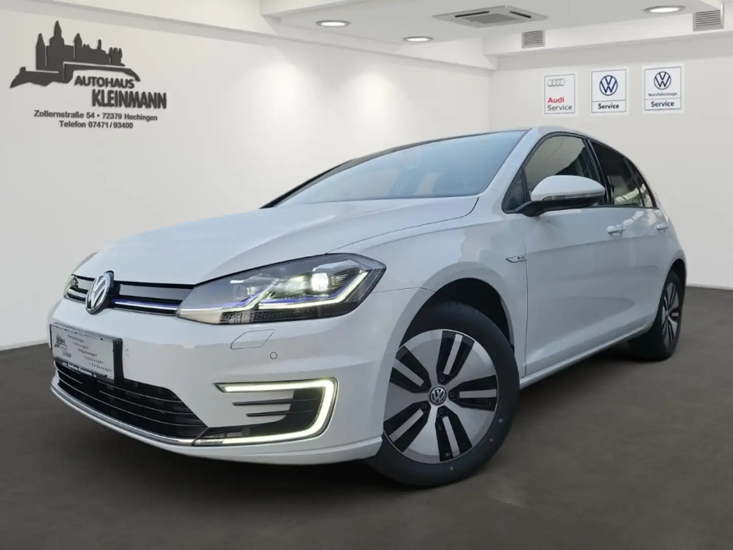Volkswagen Golf VII e-Golf KLIMA,ALU,LED,Navigation , Weiß - 1