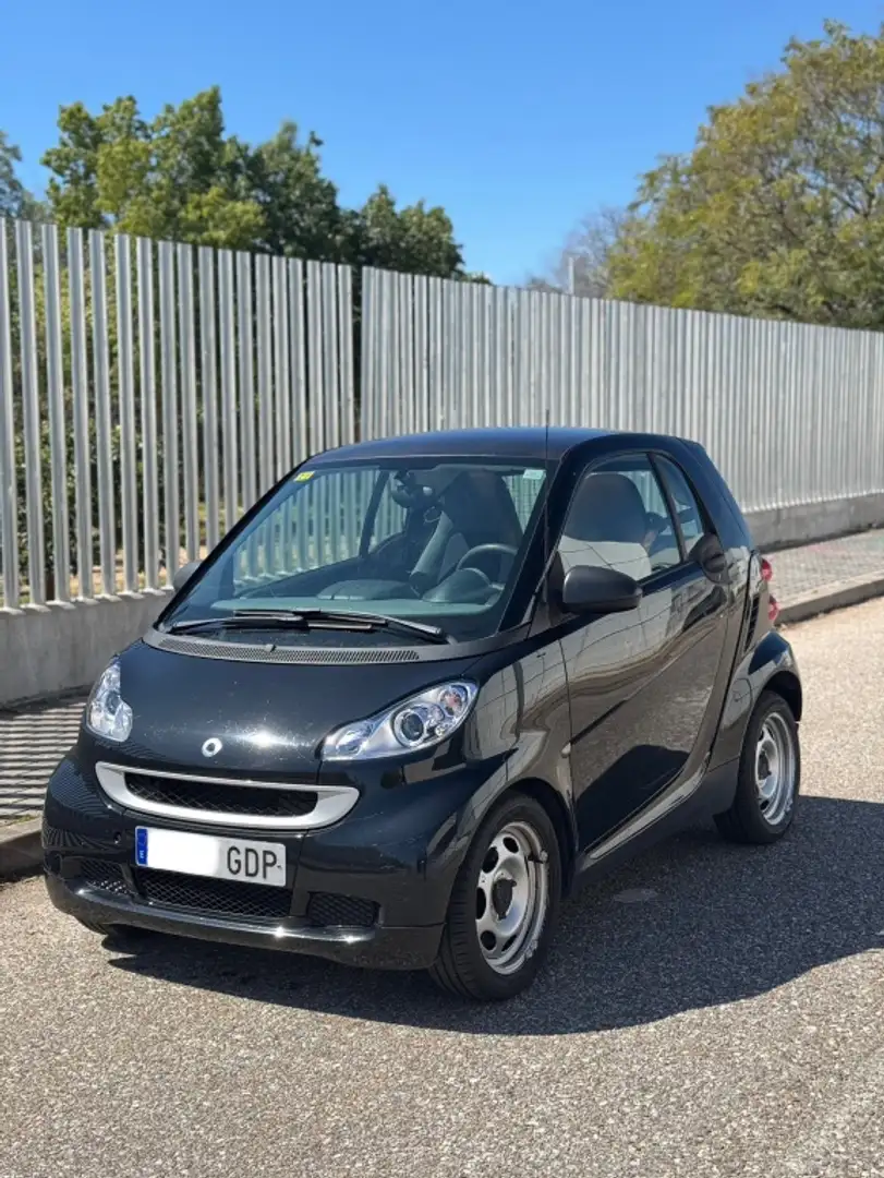 smart forTwo Coupé 45 Pure Aut. Negro - 1