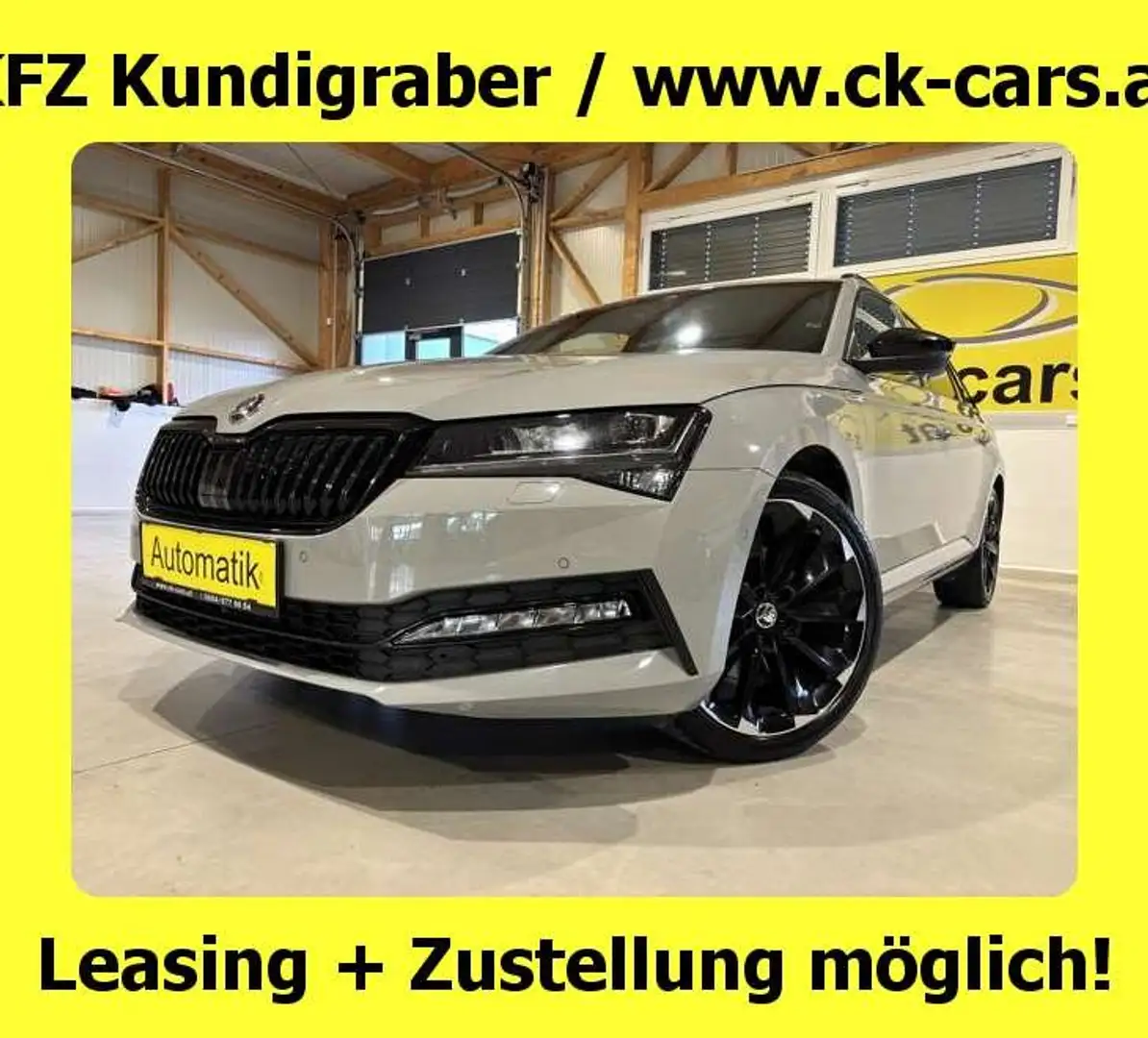 Skoda Superb SKY DSG SPORTLINE MATRIX BEAM VIRTUAL COCKPIT AHK Grau - 1