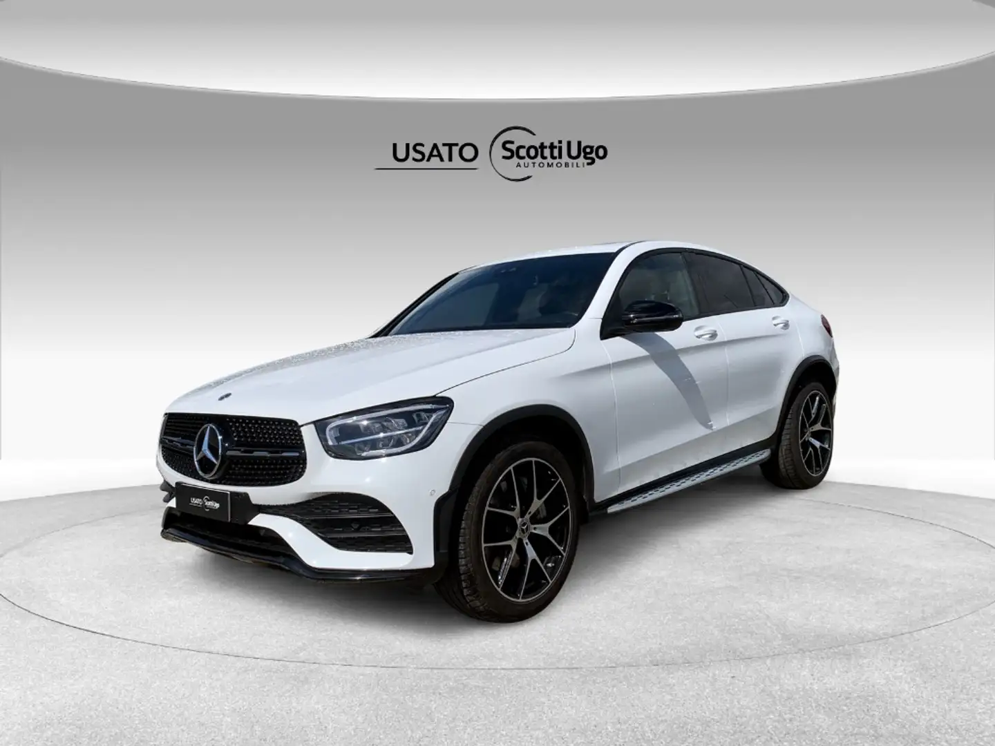 Mercedes-Benz GLC 220 GLC coupe 220 d Night edition Plus 4matic auto Bianco - 1