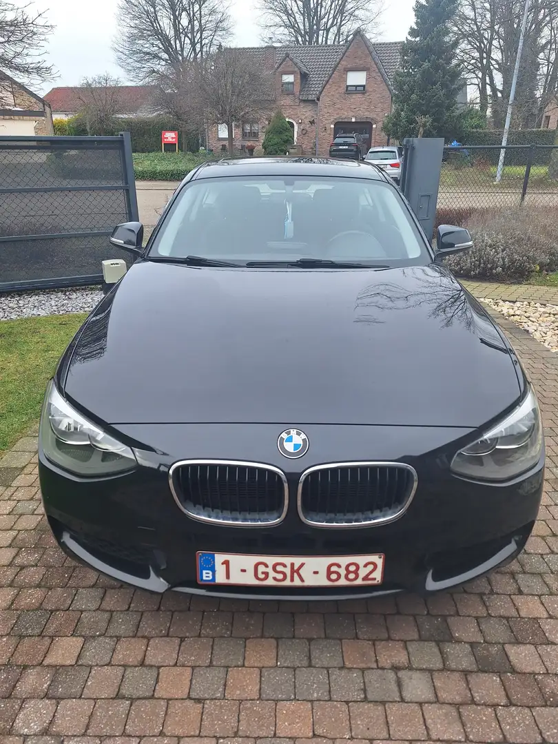 BMW 118 118d Coupe Чорний - 2