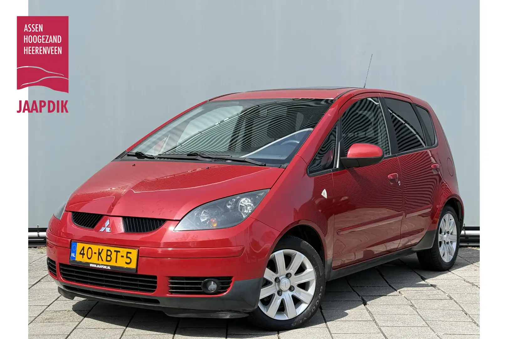 Mitsubishi Colt BWJ 2009 | 1.5 109PK Sky | 2 X SCHUIFDAK | CLIMA | Rood - 1