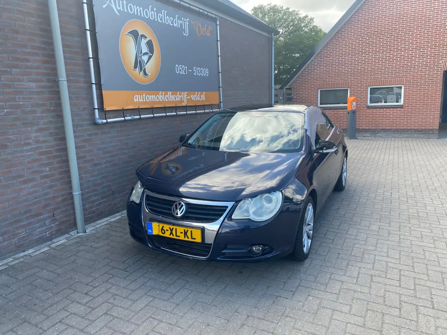 Volkswagen Eos 2.0-16v FSI Blauw - 1