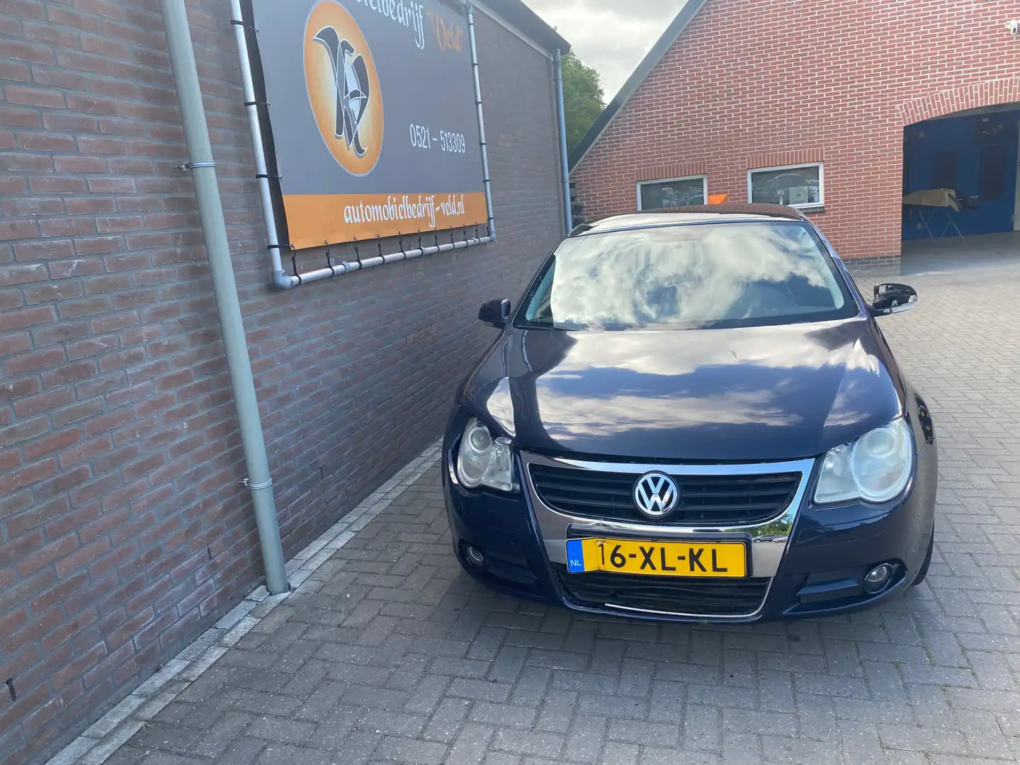 Volkswagen Eos 2.0-16v FSI Blauw - 2