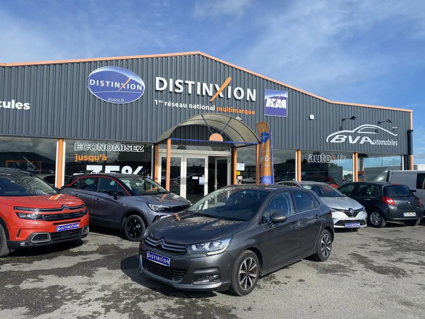 Citroen C4 1.2i PT 12V S\u0026S - 130 - BV EAT6 - SHINE Gris - 1