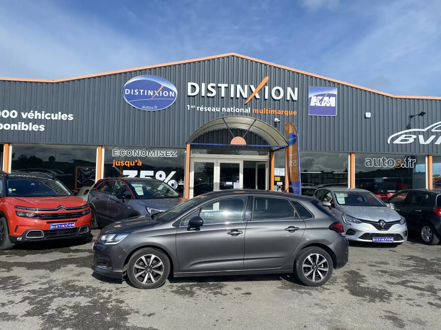 Citroen C4 1.2i PT 12V S\u0026S - 130 - BV EAT6 - SHINE Gris - 2