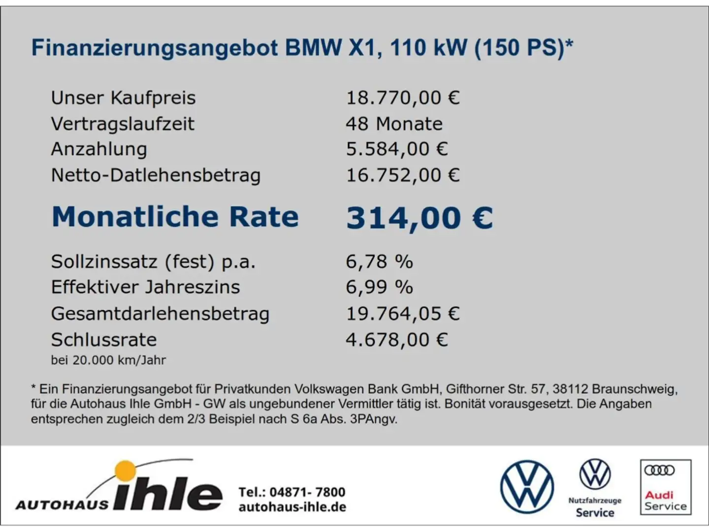 BMW X1 xDrive 18d Advantage LED+PARKDISTANCE+NAVI Blanc - 2